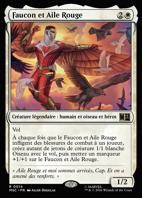 Falcon and Redwing