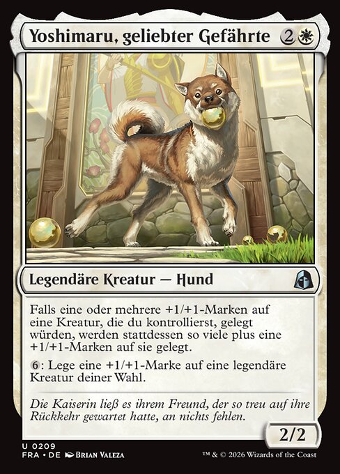 Yoshimaru, Beloved Companion