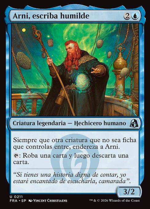 Arni, Humble Scribe