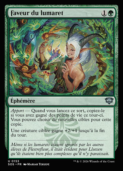 Lumaret's Favor