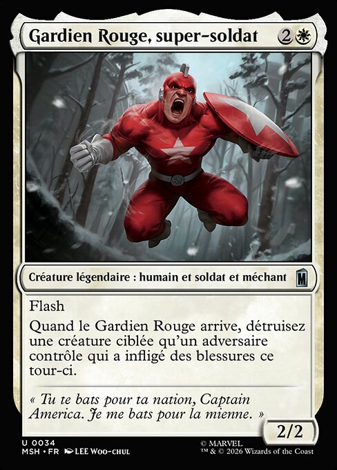 Red Guardian, Super-Soldier