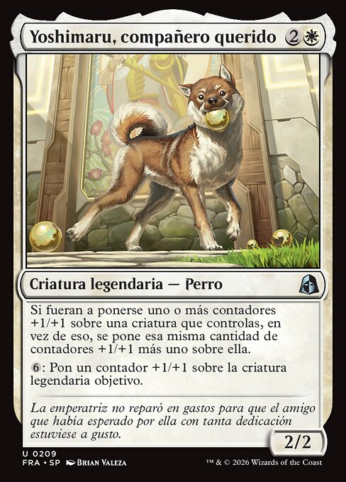 Yoshimaru, Beloved Companion