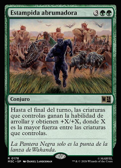 Overwhelming Stampede