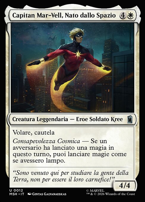 Captain Mar-Vell, Space-Born
