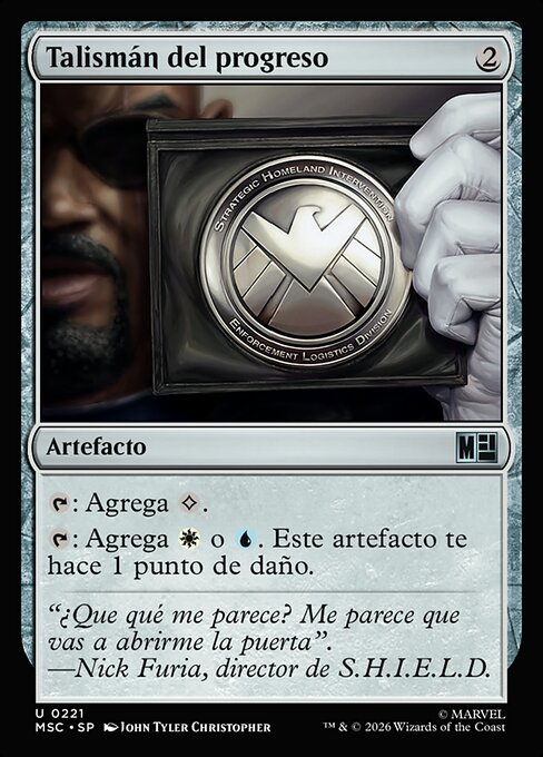 Talisman of Progress