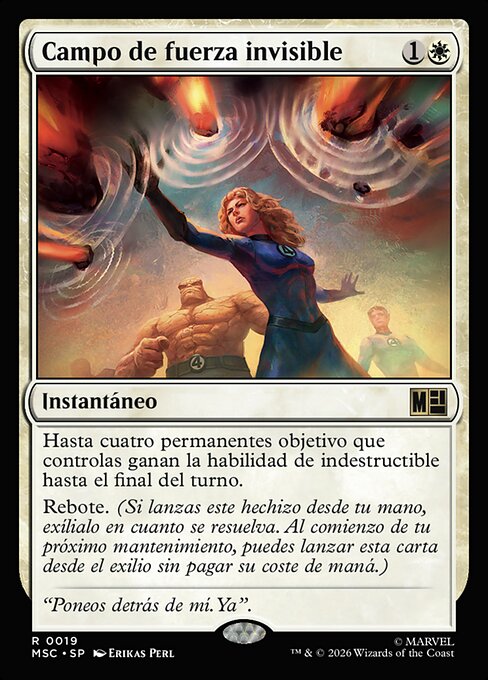 Invisible Force Field