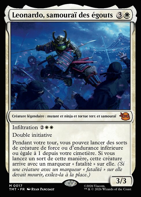Leonardo, Sewer Samurai