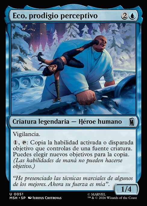 Echo, Perceptive Prodigy