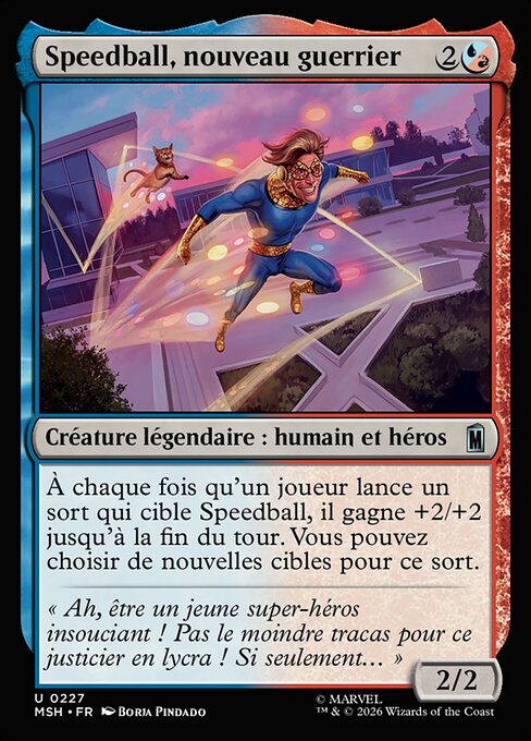 Speedball, New Warrior