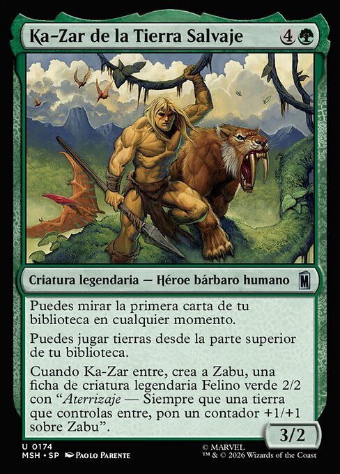 Ka-Zar of the Savage Land