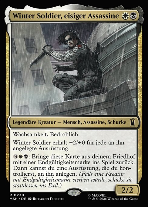 Winter Soldier, Icy Assassin