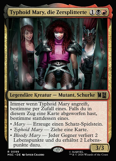 Typhoid Mary, Fractured