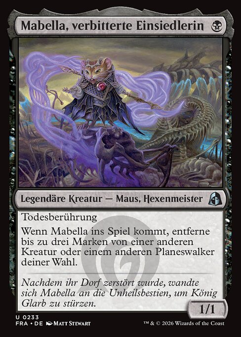 Mabel, Bitter Recluse