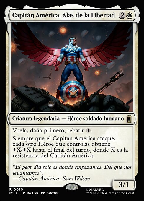 Captain America, Wings of Freedom