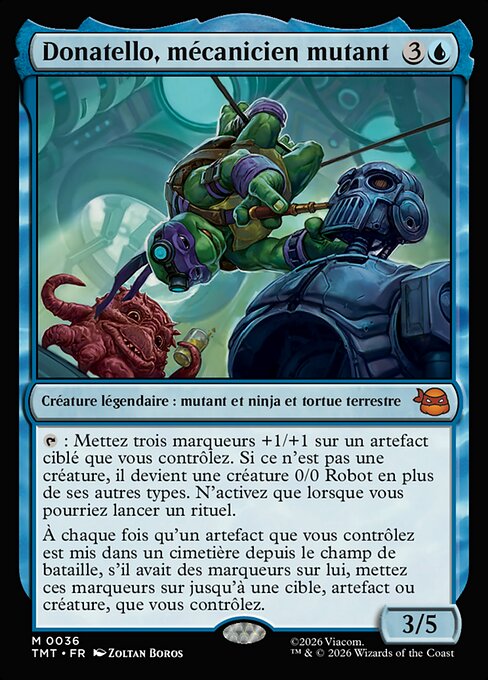 Donatello, Mutant Mechanic