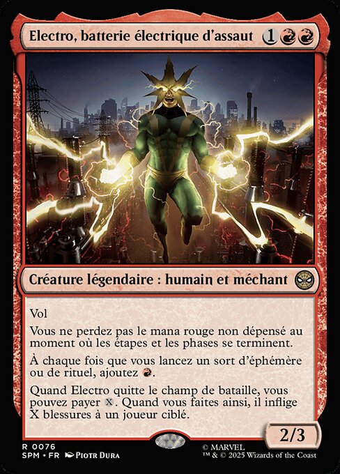 Electro, Assaulting Battery