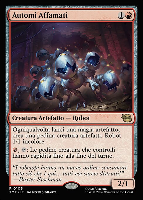 Ravenous Robots