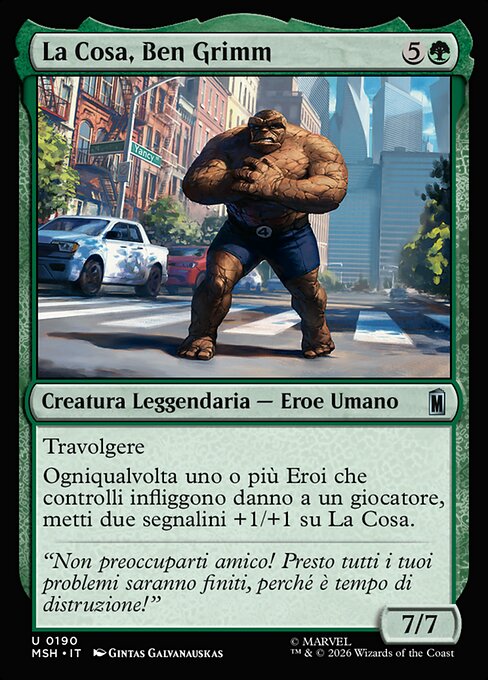 The Thing, Ben Grimm
