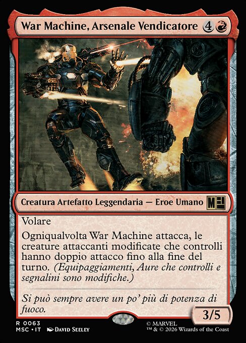 War Machine, Avenging Arsenal