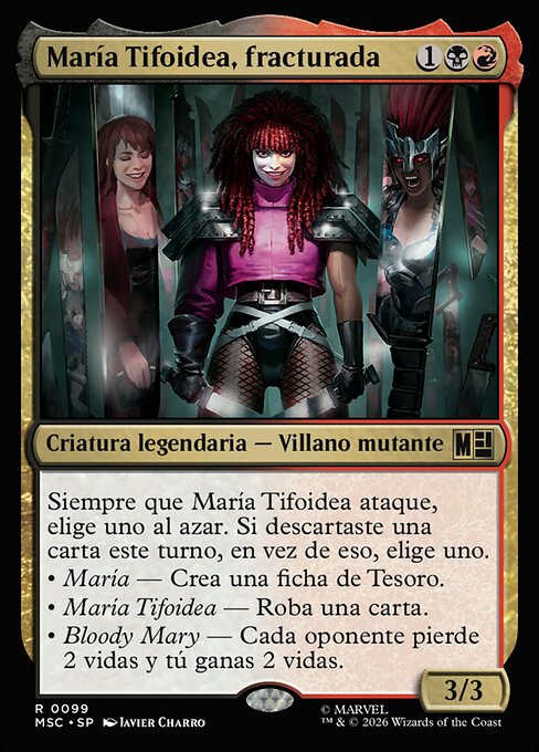 Typhoid Mary, Fractured