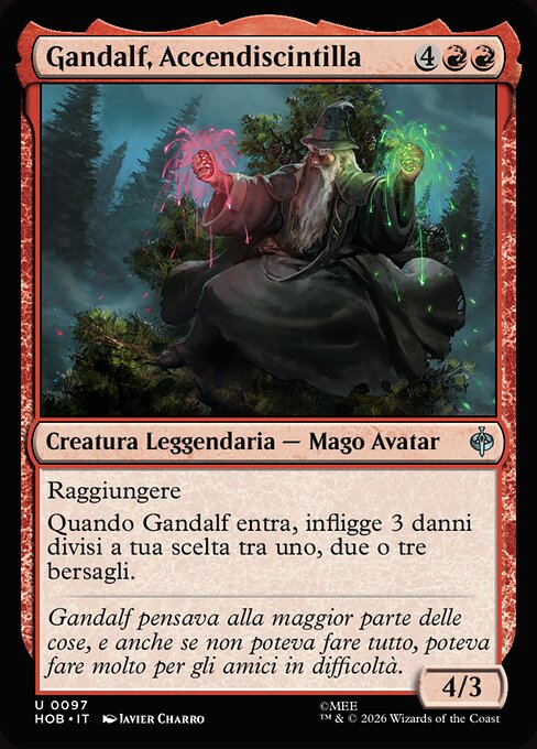Gandalf, Spark Starter