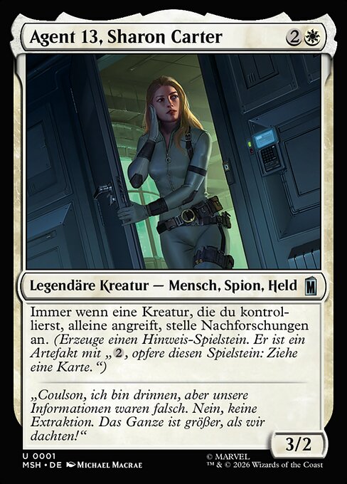 Agent 13, Sharon Carter