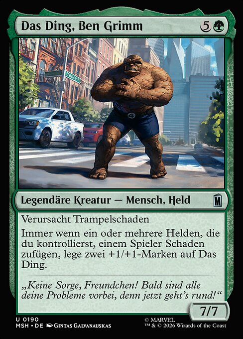 The Thing, Ben Grimm