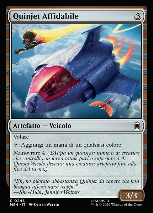 Dependable Quinjet
