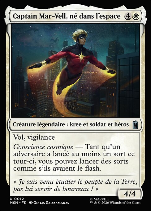 Captain Mar-Vell, Space-Born