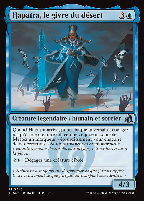 Hapatra, the Desert Frost