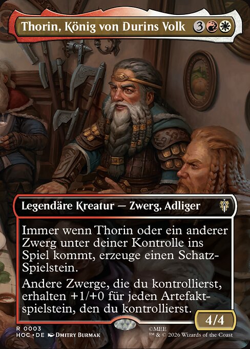 Thorin, King of Durin's Folk