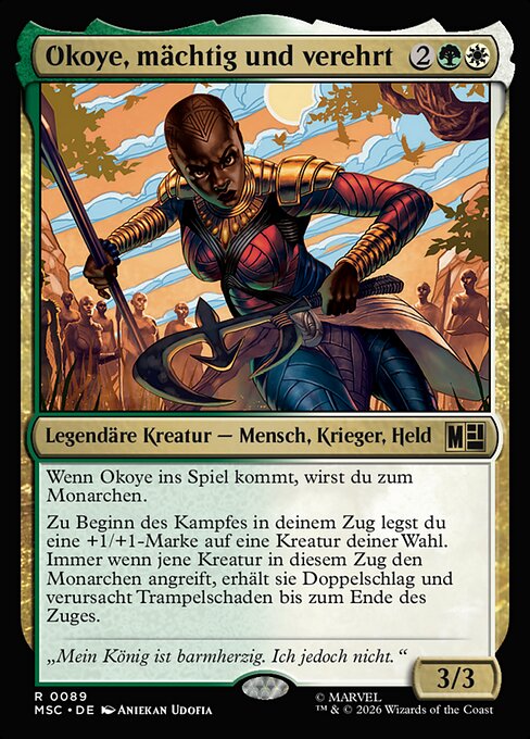 Okoye, Mighty and Adored