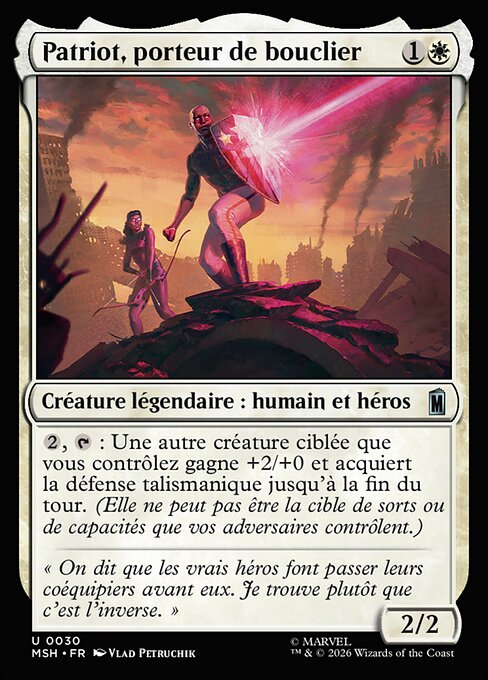 Patriot, Shield Wielder