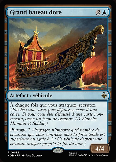 Great Gilded Boat