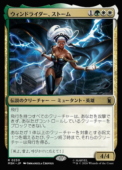 Storm, Windrider