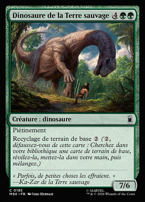 Savage Land Dinosaur