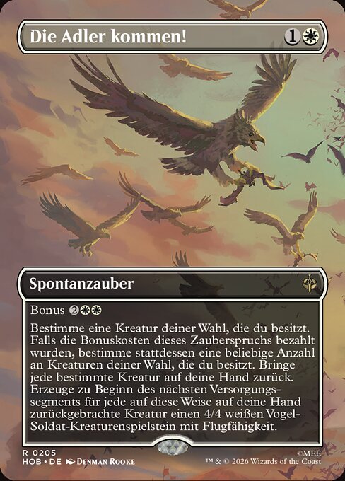 The Eagles Are Coming!