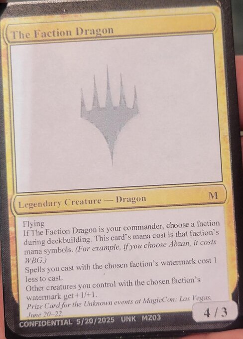 The Faction Dragon