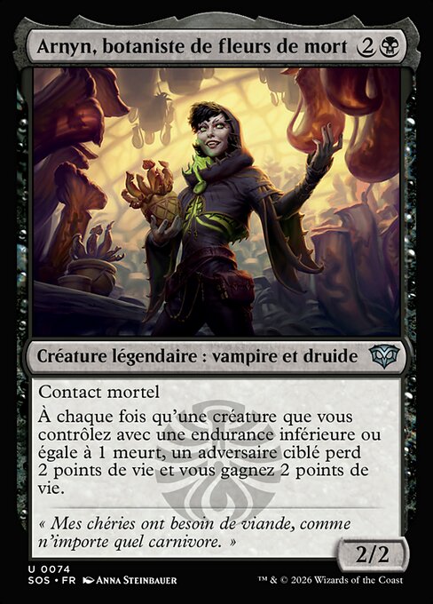 Arnyn, Deathbloom Botanist