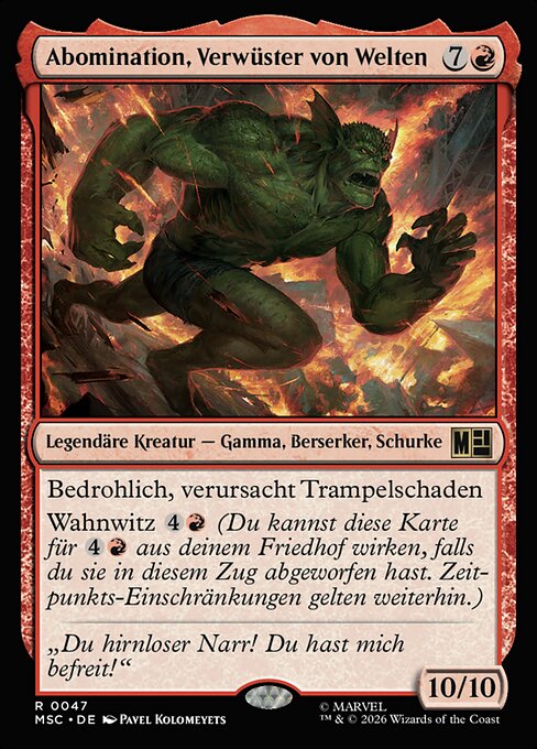Abomination, World Ravager