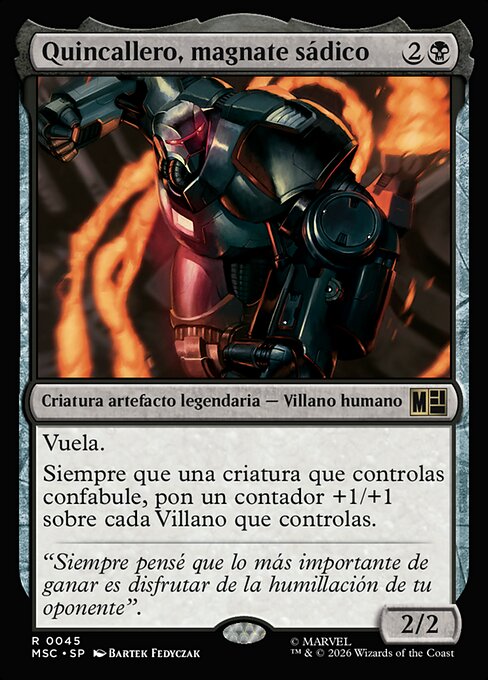Iron Monger, Sadistic Tycoon