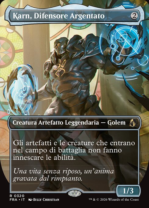 Karn, Argent Defender