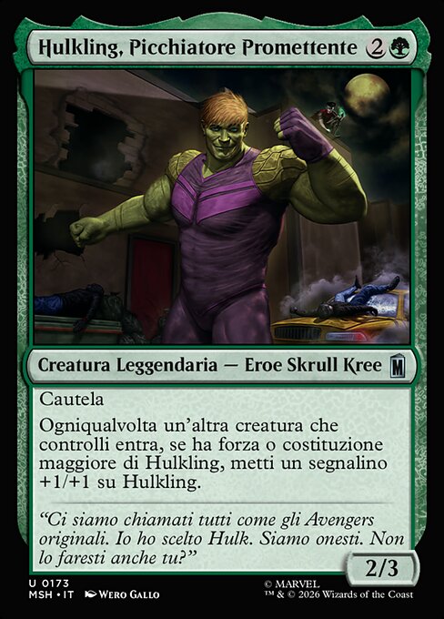 Hulkling, Burgeoning Bruiser