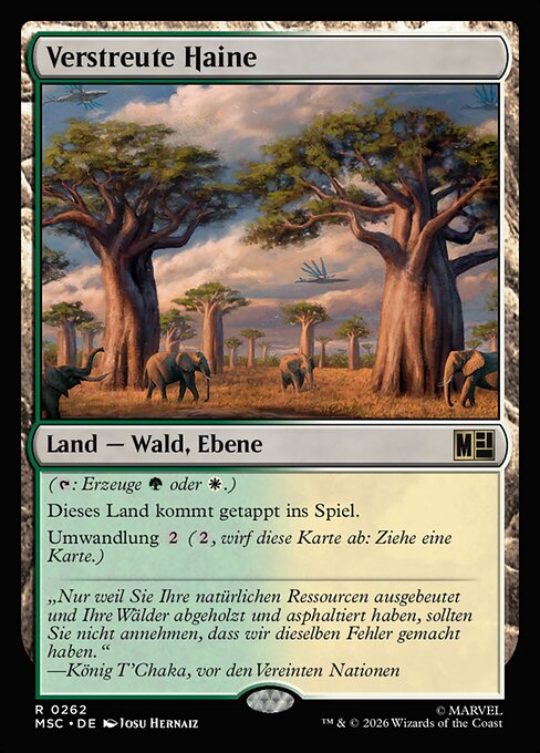 Scattered Groves