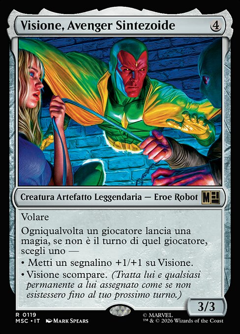 Vision, Synthezoid Avenger