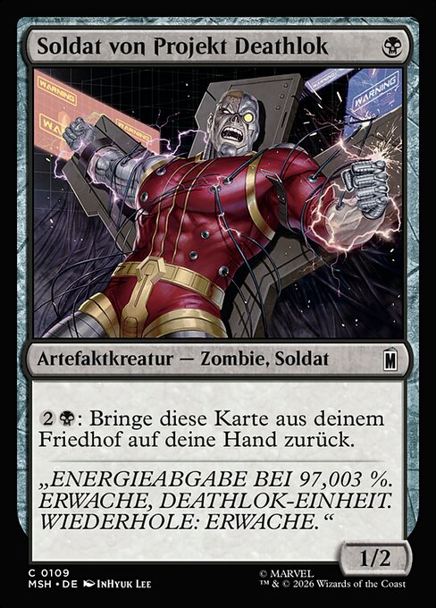 Project Deathlok Soldier
