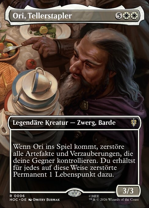 Ori, Plate Stacker