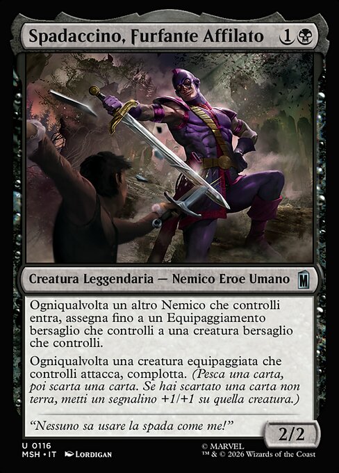 Swordsman, Sharp Scoundrel