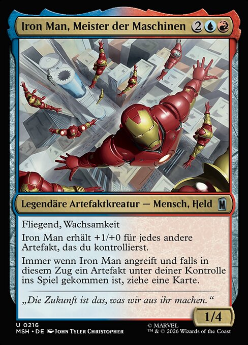 Iron Man, Master of Machines
