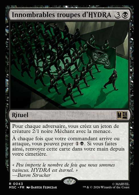 Endless Ranks of HYDRA